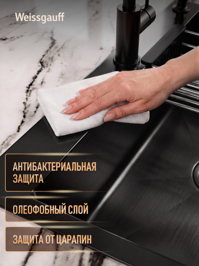����� ��� ����� �� ����������� ����� Weissgauff WKS 7050-2 Black Nano