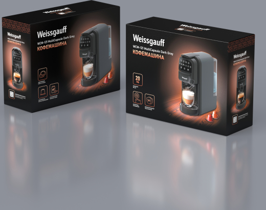 ���������� Weissgauff WCM-121 MultiCapsule Dark Grey 
