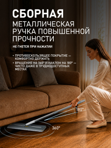 ����� ������ � ������� � ������ � ����������� ���� Weissgauff WSM-12 AquaRinse