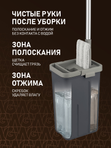 ������ � ������� � ������ � ����� �������� ���������� ���� � ���������� ������  Weissgauff WSM-10 Dark Grey