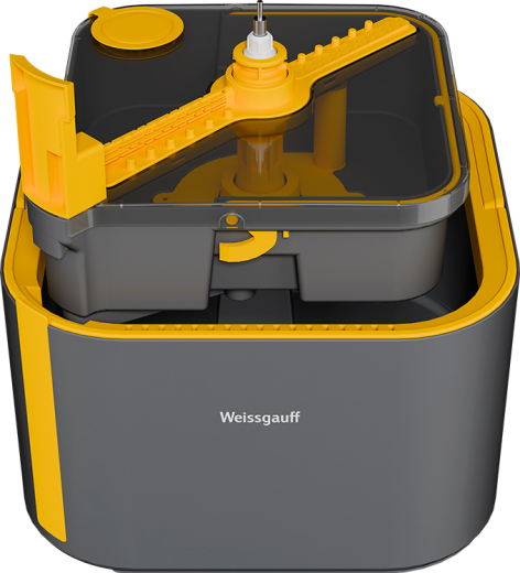 ����� ������ � ������� � ������ � ����������� ���� � ���������� ������ Weissgauff WSM-3.0 AquaRinse Dark Grey