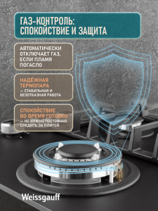 �������� ������ Weissgauff HGG 451 BFh Nano Matt Glass