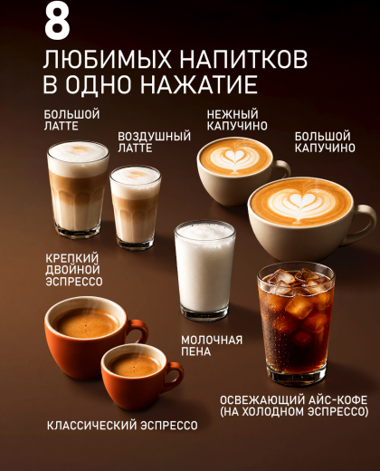 ��������� Weissgauff WCM-357 DB Automatic Cappuccino ColorTouch