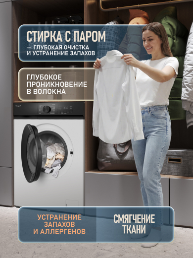 C��������� ������ � ���������� � ����� Weissgauff WM 39106 Inverter Steam