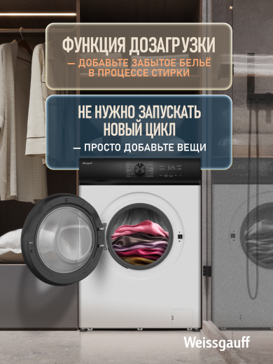 C��������� ������ � ���������� � ����� Weissgauff WM 39106 Inverter Steam