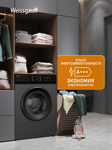 C��������� ������ � ���������� � ����� Weissgauff WM 39106 Inverter Steam Grey