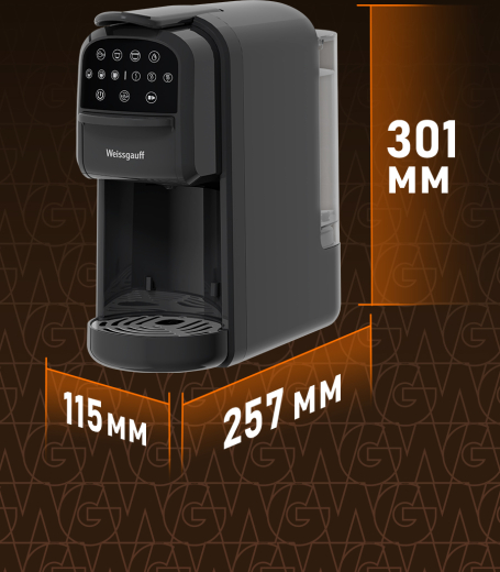 ���������� Weissgauff WCM-125 MultiCapsule Black 