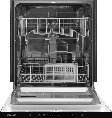 Встраиваемая посудомоечная машина с лучом на полу Weissgauff BDW 6062 D (модификация 2024 года)