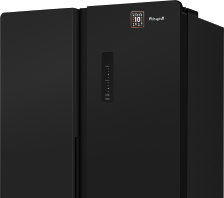 Отдельностоящий холодильник с инвертором Weissgauff WSBS 600 XB NoFrost Inverter