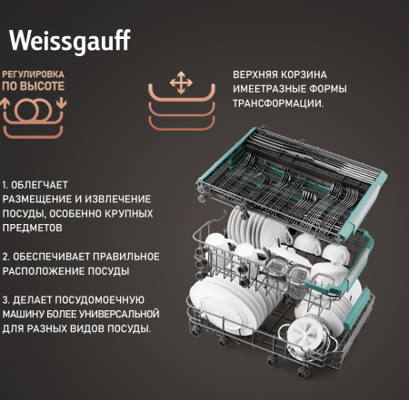   c -   Weissgauff DW 4539 Inverter Touch AutoOpen Inox