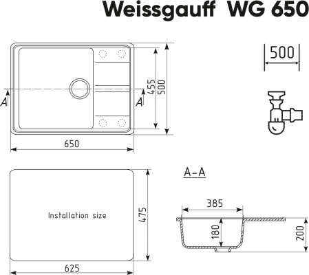  Weissgauff WG 65005 Gray 