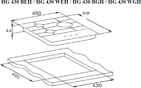   Weissgauff HG 430 BEH