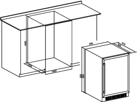    Weissgauff WWC-46 DB DualZone