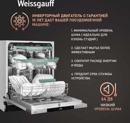        , -   Weissgauff BDW 6151 Inverter Touch AutoOpen Timer Floor