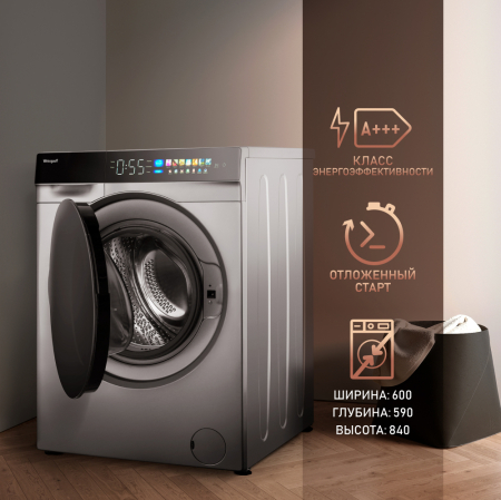 C      Weissgauff WM 998 Full Touch DC Inverter Steam Silver