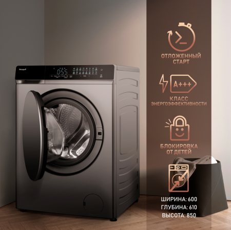    ,    Weissgauff WMD 888 Touch Inverter Steam Silver
