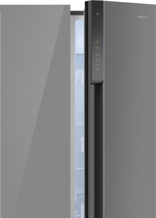     Weissgauff WSBS 500 Inverter NoFrost Inox Glass 