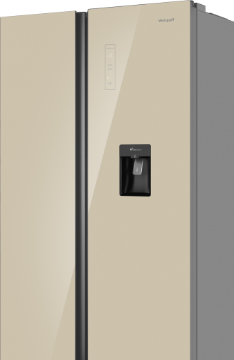 WSBS 590 Inverter NoFrost Water Dispenser Beige Glass (126257)