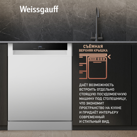    -   Weissgauff DW 6114 Inverter Touch AutoOpen White