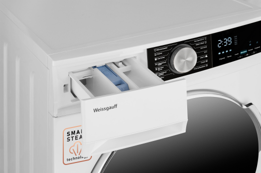 ���������� ������ � ���������� � ����� Weissgauff WM 56512 DC Inverter Steam