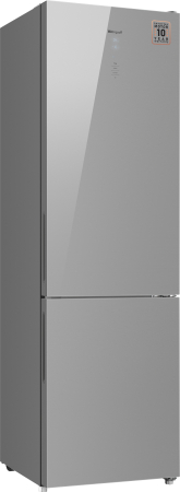     Weissgauff WRK 2000 D Full NoFrost Inverter Grey Glass