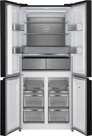     Weissgauff WCD 590 Nofrost Inverter Premium Ecofresh Dark Inox