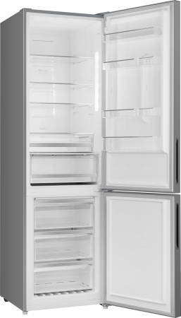     Weissgauff WRK 2000 D Full NoFrost Inverter Grey Glass