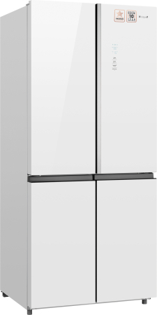     Weissgauff WCD 590 Nofrost Inverter Premium EcoFresh White Glass
