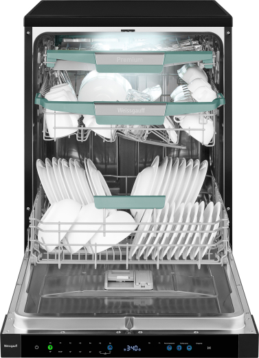 ������������� ������ � ����-����������� � ���������� Weissgauff DW 6114 Inverter Touch AutoOpen Black