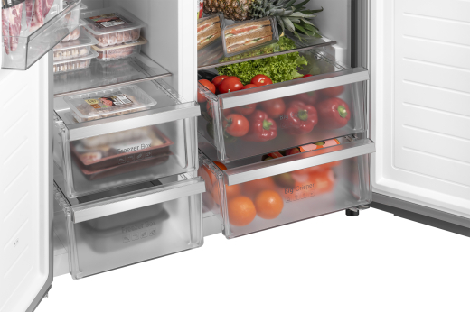 WSBS 590 Inverter NoFrost Water Dispenser Dark Inox (120570)