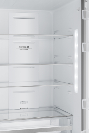     Weissgauff WRK 2000 D Full NoFrost Inverter Grey Glass