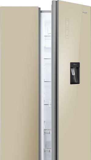 WSBS 590 Inverter NoFrost Water Dispenser Beige Glass (126257)