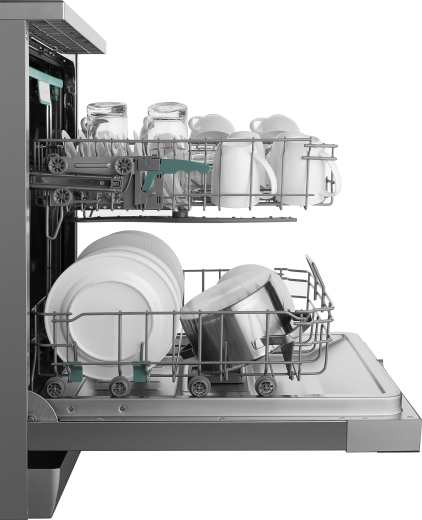 ������������� ������ � ����-����������� � ���������� Weissgauff DW 6138 Inverter Touch Inox