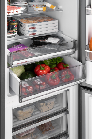 WRK 2000 Total NoFrost Inverter Bru Steel Glass (89401)