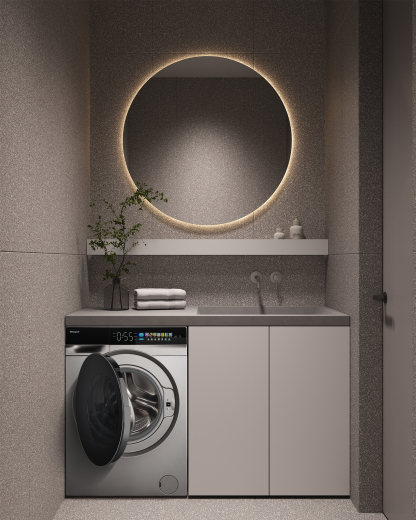 C��������� ������ � ���������� � ����� Weissgauff WM 998 Full Touch DC Inverter Steam Silver