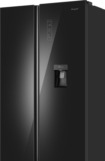 WSBS 590 Inverter NoFrost Water Dispenser Black Glass (121743)