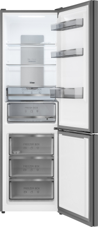   Weissgauff WRK 195 D Full NoFrost Inox Glass