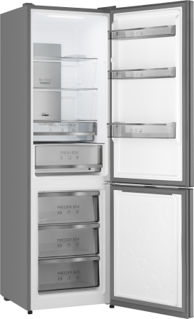   Weissgauff WRK 195 D Full NoFrost Inox Glass