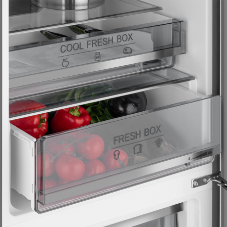   Weissgauff WRK 195 D Full NoFrost Inox Glass