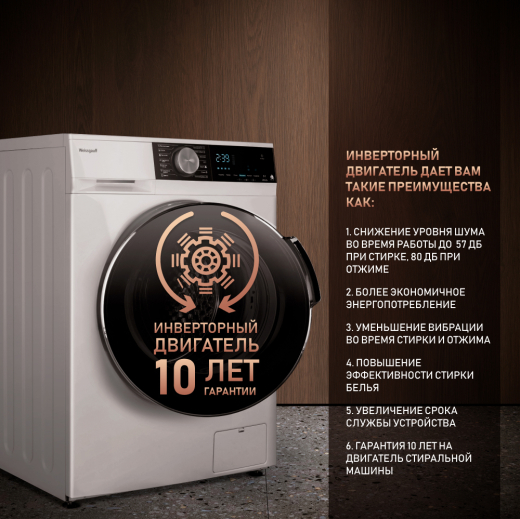���������� ������ � ����������������, ���������� � ����� Weissgauff WM 56510 Autodose DC Inverter Steam