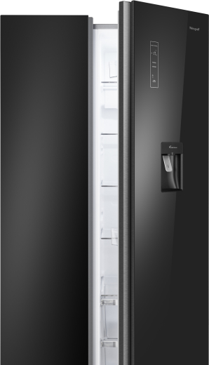 WSBS 590 Inverter NoFrost Water Dispenser Black Glass (121743)