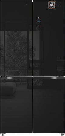     Weissgauff WCD 510 Built-in Inverter NoFrost Black Glass