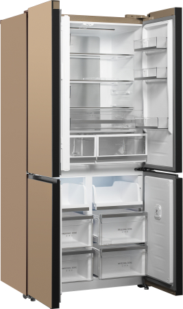     Weissgauff WCD 510 Built-in Inverter NoFrost hampagne Glass