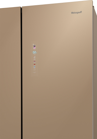     Weissgauff WCD 510 Built-in Inverter NoFrost hampagne Glass