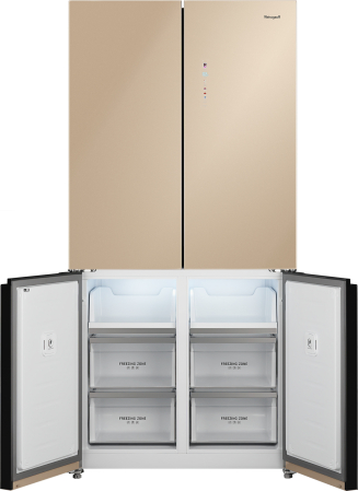     Weissgauff WCD 510 Built-in Inverter NoFrost hampagne Glass