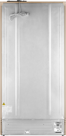     Weissgauff WCD 510 Built-in Inverter NoFrost hampagne Glass