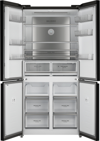     Weissgauff WCD 510 Built-in Inverter NoFrost Dark Inox