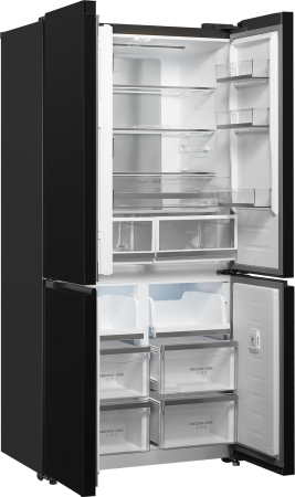     Weissgauff WCD 510 Built-in Inverter NoFrost Dark Inox