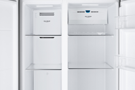     Weissgauff WSBS 600 NoFrost Inverter Inox Glass