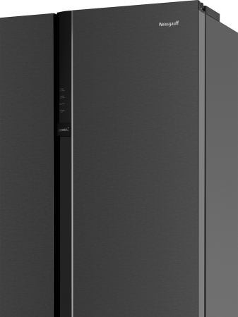     Weissgauff WSBS 600 NoFrost Inverter Inox Glass